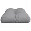 vidaXL Coussin de palette gris 80x40x12 cm tissu