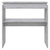 vidaXL Table console Sonoma gris 80x30x80 cm Bois d'ing&eacute;nierie
