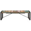 vidaXL Table basse 140x70x40 cm Bois de r&eacute;cup&eacute;ration solide