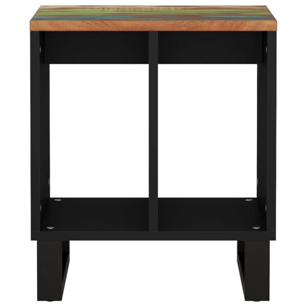 vidaXL Table d'appoint 40x31x46cm Bois de récupération et d'ingénierie