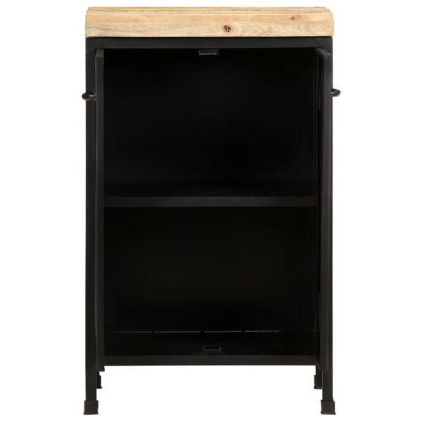vidaXL Buffet 47x35x76 cm Bois de manguier brut
