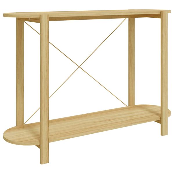 vidaXL Table console 110x38x75 cm Bois d'ingénierie
