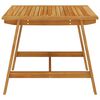 vidaXL Ensemble &agrave; manger de jardin 3 pcs Bois d'acacia solide