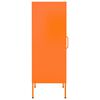vidaXL Armoire de rangement Orange 42,5x35x101,5 cm Acier
