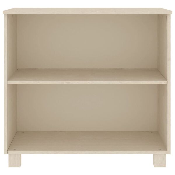 vidaXL Buffet HAMAR Marron miel 85x35x80 cm Bois massif de pin