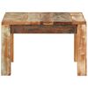 vidaXL Table basse 55x55x35 cm Bois de récupération massif