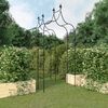 vidaXL Arches de jardin 2 pcs Noir 120x38x260 cm Acier