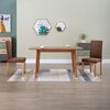 vidaXL Chaises à manger lot de 2 marron similicuir daim