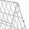 vidaXL Cage pour lapins Argent 650 x 55 x 55 cm Acier galvanis&eacute;