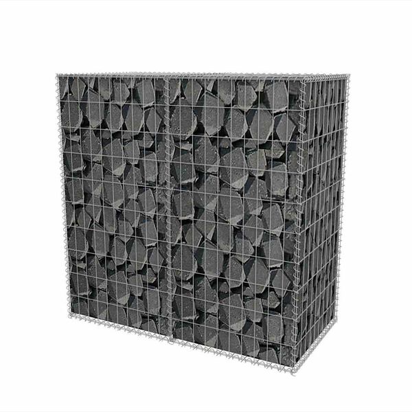 vidaXL Panier de gabion Acier galvanis&eacute; 100x50x100 cm