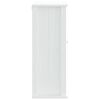 vidaXL Armoire murale de salle de bain BERG blanc bois de pin massif