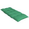 vidaXL Coussins de chaise &agrave; dossier haut lot de 4 vert tissu oxford