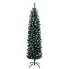 vidaXL Sapin de No&euml;l artificiel mince 300 LED 180 cm