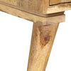 vidaXL Table de chevet 40x30x50 cm Bois de manguier massif