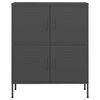 vidaXL Armoire de rangement Anthracite 80x35x101,5 cm Acier