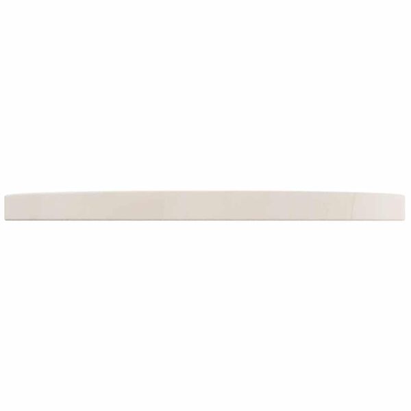vidaXL Dessus de table Blanc &Oslash;40x2,5 cm Bois de pin massif