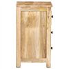 vidaXL Table de chevet 45x35x60 cm Bois de manguier massif
