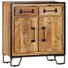 vidaXL Buffet 65x30x70 cm Bois de manguier massif