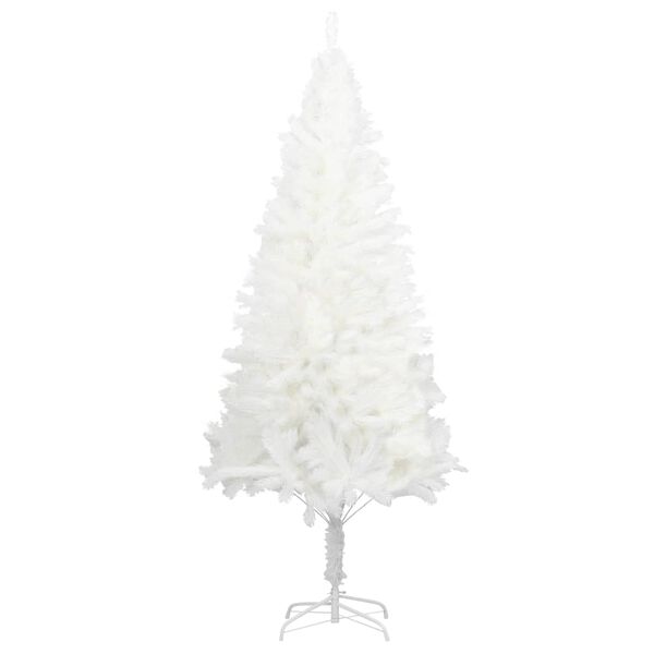 vidaXL Arbre de No&euml;l artificiel aiguilles r&eacute;alistes blanc 120 cm