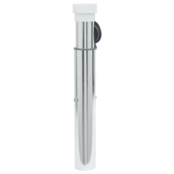 vidaXL Base de parasol enterrée pour mât 40-50 mm argenté aluminium