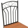 vidaXL Chaises à manger lot de 2 marron MDF