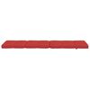 vidaXL Coussins de chaise longue lot de 2 rouge tissu oxford