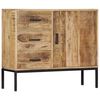 vidaXL Buffet 88x30x71 cm Bois de manguier massif