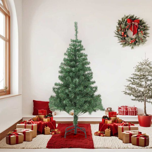 vidaXL Arbre de No&euml;l artificiel avec support 180 cm 564 branches