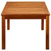 vidaXL Table basse de jardin 110x60x45 cm Bois solide d'acacia