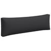 vidaXL Coussins de palette lot de 3 noir tissu