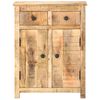 vidaXL Buffet 59x35x75 cm Bois de manguier brut