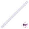 vidaXL &Eacute;cran d'intimit&eacute; de jardin PVC 35x0,19 m Blanc