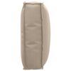vidaXL Coussin Taupe 50 x 40 x 12 cm Tissu Oxford