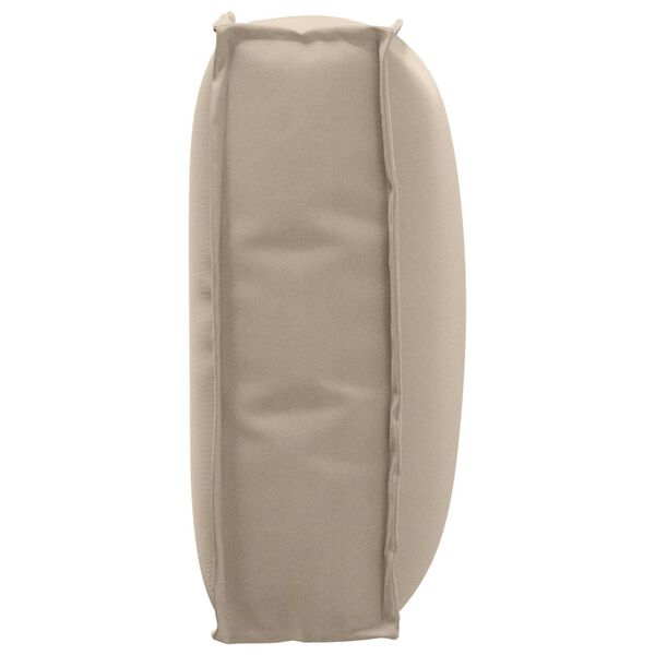 vidaXL Coussin Taupe 50 x 40 x 12 cm Tissu Oxford