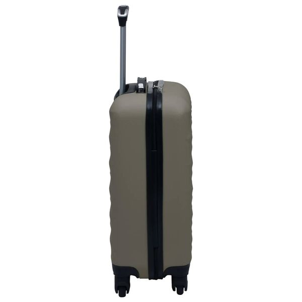 vidaXL Valise rigide Anthracite ABS