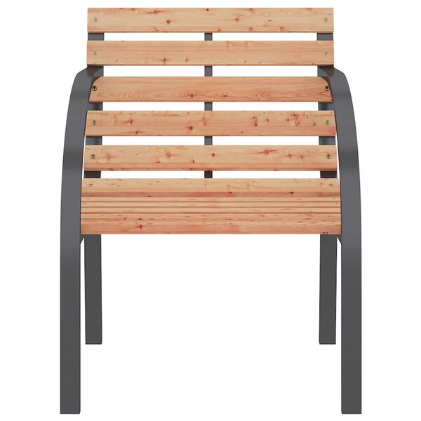 vidaXL Chaises de jardin lot de 2 Bois