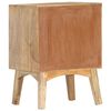 vidaXL Table de chevet 40x35x55 cm Bois de manguier solide