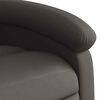 vidaXL Fauteuil inclinable électrique marron cuir véritable