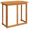vidaXL Table de bistro 90x50x75 cm Bois d'acacia massif