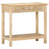 vidaXL Table console 80x35x74 cm Bois de manguier massif