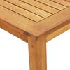 vidaXL Ensemble &agrave; manger de jardin 5 pcs 85x85x74 cm Bois d'acacia solide