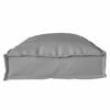 vidaXL Coussin Gris 100 x 40 x 8 cm Tissu Oxford