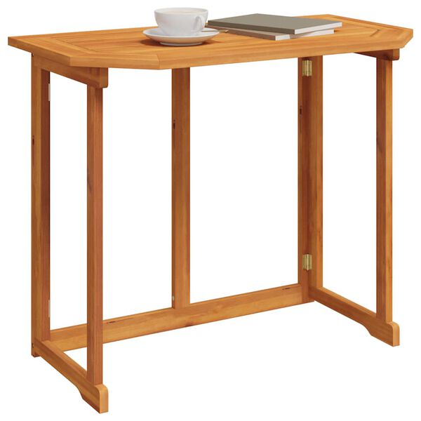 vidaXL Table de bistro 90x50x75 cm Bois d'acacia massif