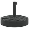 vidaXL Base de parasol pour m&acirc;ts &Oslash;38 / 48 mm 25 kg rond