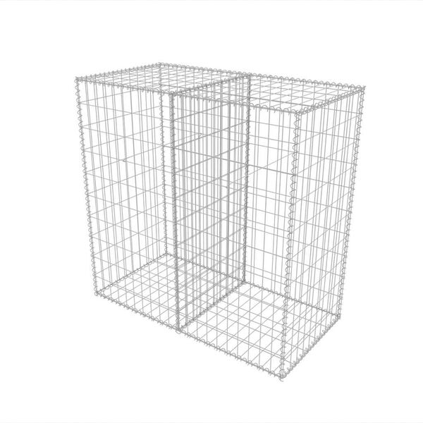 vidaXL Panier de gabion Acier galvanis&eacute; 100x50x100 cm