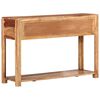 vidaXL Table console 110x35x75 cm bois massif d'acacia