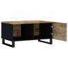 vidaXL Table basse 80x50x40 cm Bois de manguier solide et d'ing&eacute;nierie