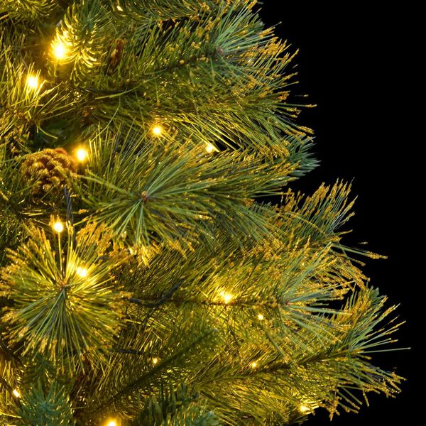 vidaXL Sapin de No&euml;l artificiel articul&eacute; 150 LED 120 cm
