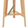 vidaXL Table de bar pliable 78 cm Bois de sapin