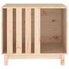 vidaXL Niche pour chien 70x50x62 cm Bois de pin massif